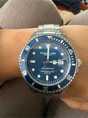 Stuhrling Original Depthmaster Professional Diver 200M